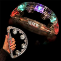 Light Up Tambourine - Clear Body - Multi LED